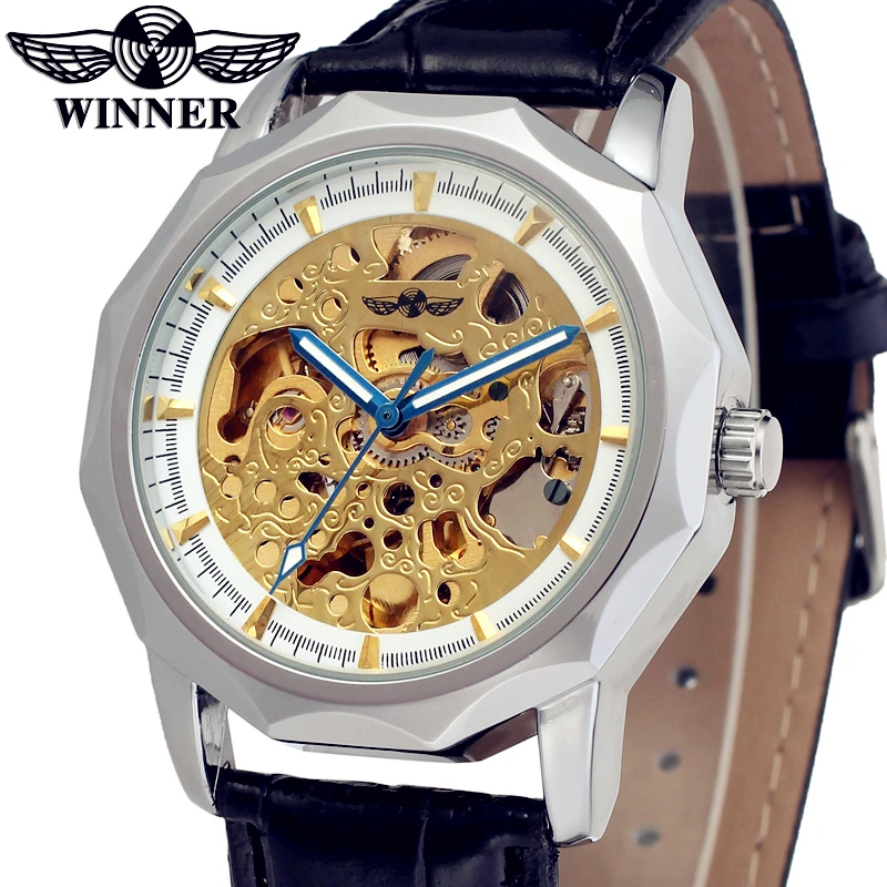 winner men's automatic mechanical watch