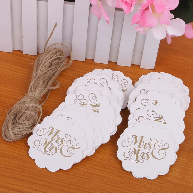 wedding favor tags