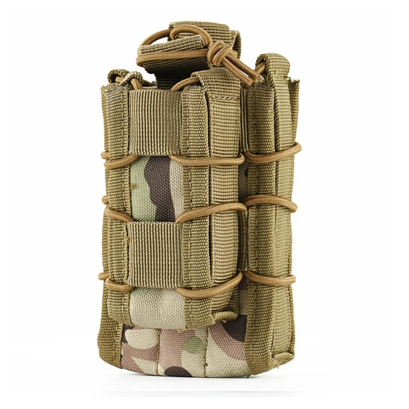 Molle система Тактический Подсумок нейлон двойной слой картриджный мешочек страйкбол охота военные аксессуары сумка