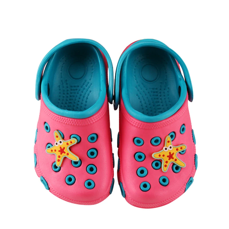 Летняя модная детская одежда с героями мультфильмов обувь Cave для мальчиков и девочек, противоскользящие Тапочки для малышей Пляжные сланцы для детей