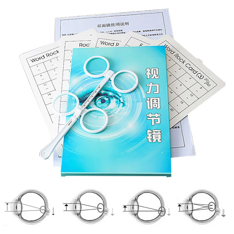 

0.50D To 4.00D Flip Lens Confirmation Test Optical Flipper Optometry Plastic