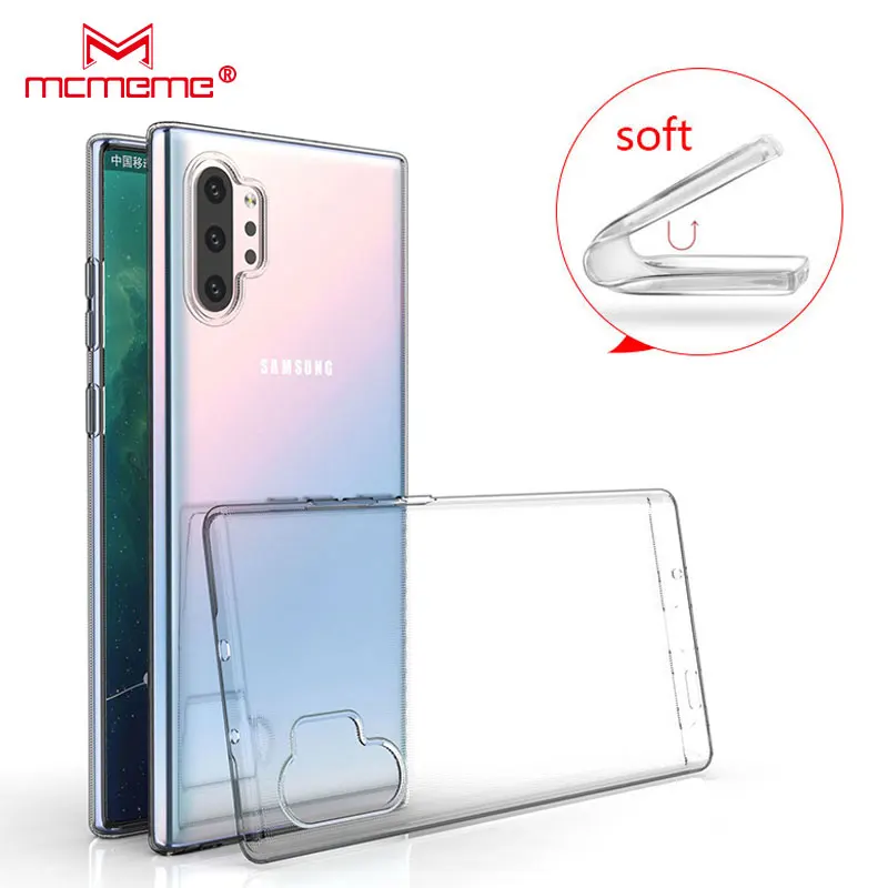 

For Samsung Galaxy Note10 Pro Case cover Ultra-thin Transparent TPU Silicone Case For Samsung Galaxy Note10Pro NOTE10 cover