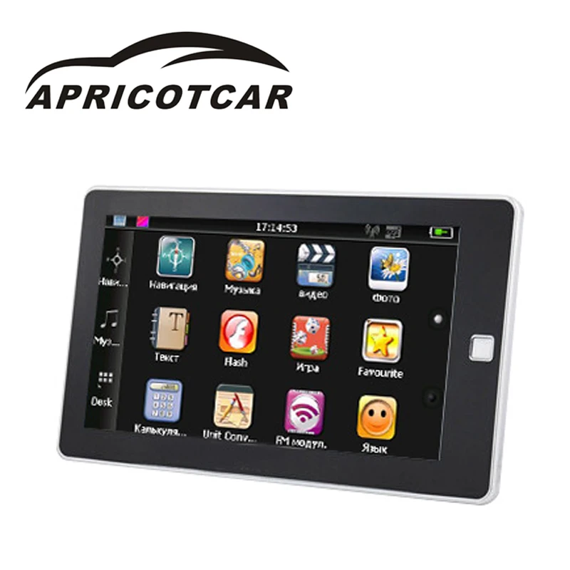 

APRICOTCAR Car GPS Navigator 7 Inch Button External Portable Navigation Explosion Hot Sell HD Radio Automotive Multimedia Player