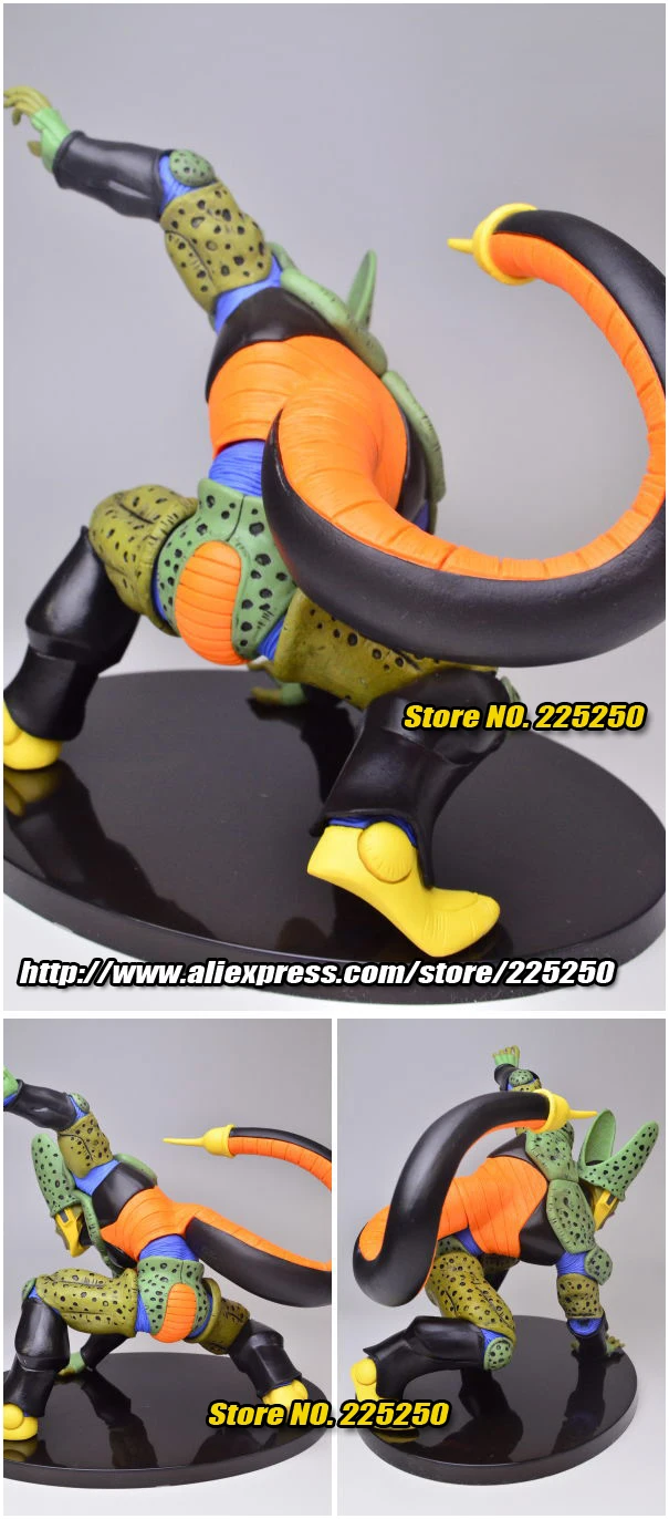 Аниме "Dragon Ball Z" оригинальные Banpresto скульптуры большой Zoukei Tenkaichi Budoukai 5 Vol.5 и 6 рисунок-super Saiyan vegeta и сотовый