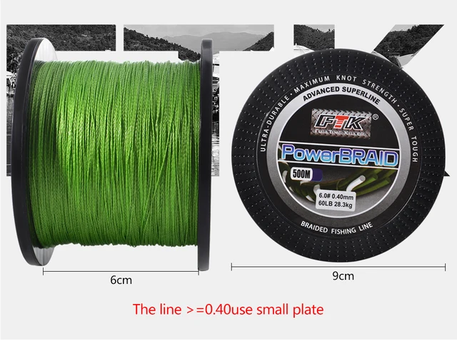 FTK Fishing Line 500M PE Braided Line Fishing Cord 8-60LB 0.1-0.4mm 4  Strand Multifilament Strong For Fish Rope - AliExpress