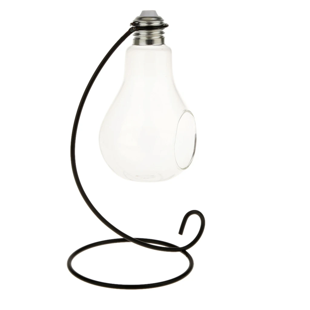 Online Get Cheap Glass Terrarium Containers -Aliexpress.com New Hot Sale Bulb Glass Flower Hydroponic Vase Bottle Terrarium Container with Iron Stand for Gift - Online Get Cheap Glass Terrarium Containers -Aliexpress.com