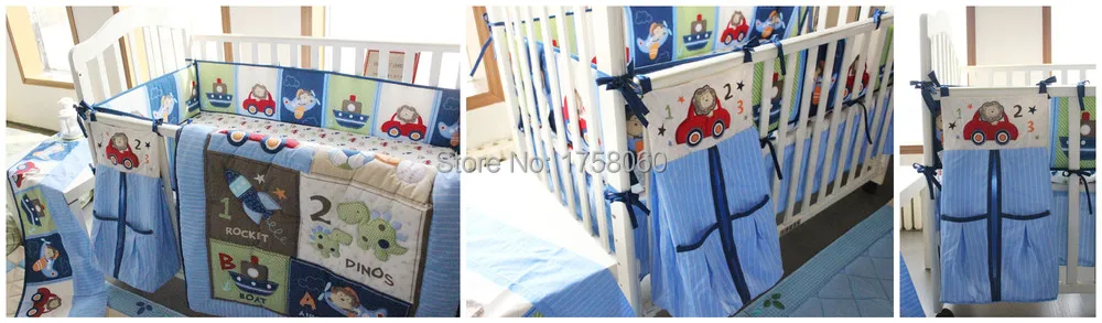 Пеленки Органайзер кровать подвесной ящик используется для кроватки и детской кроватки Emboirdery