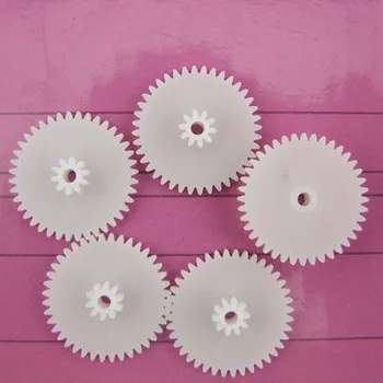 

100PCS 40102B double gear reduction gear plastic gear DIY model remote control toy car parts production technology