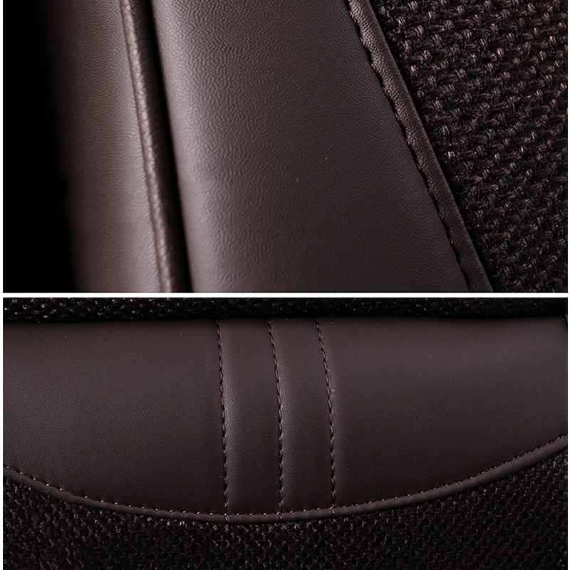  High-quality Flax Car Seat Covers for Nissan Qashqai Note juke tiida x-trail auto accessories car s