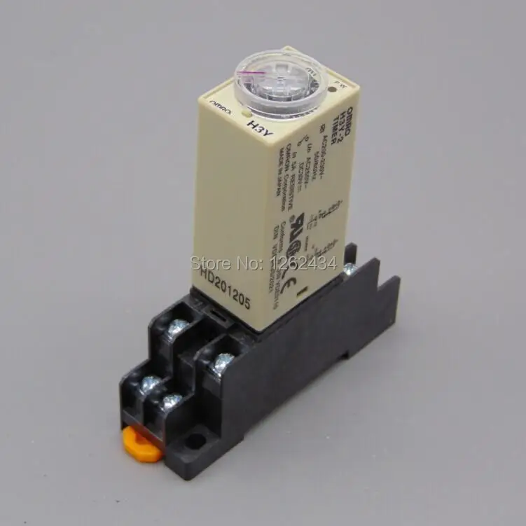 

1-60Min H3Y-2 Power On Time Delay Relay Solid-State Timer