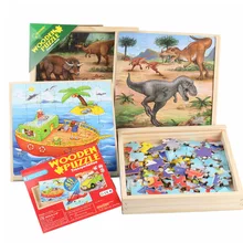 Кэндис Го деревянная игрушка деревянная коробка головоломки dinosaur world транспорт для девочек дома 49 шт головоломка 3 шаблон детский подарок на день рождения