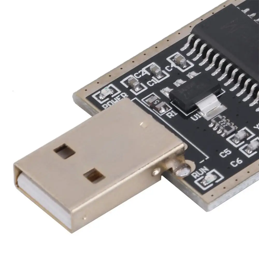 Черный и желтый 25 SPI серии 24 EEPROM CH341A писатель биос Routing lcd Flash USB программатор Легкая удобная работа