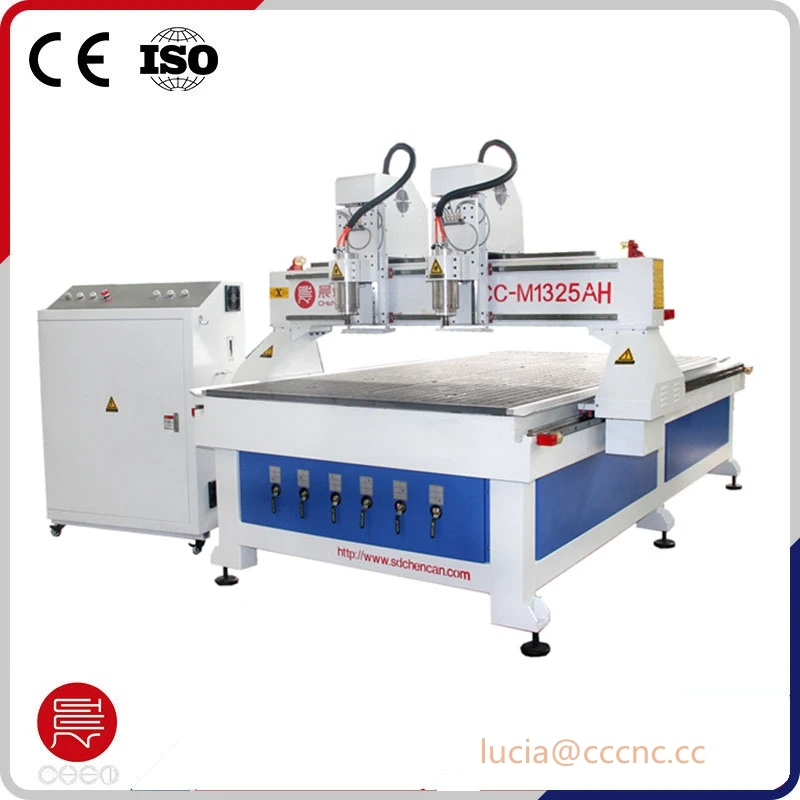 Cnc router 2 головки multil головы древесины машины|cnc router|wood machinerouter cnc |