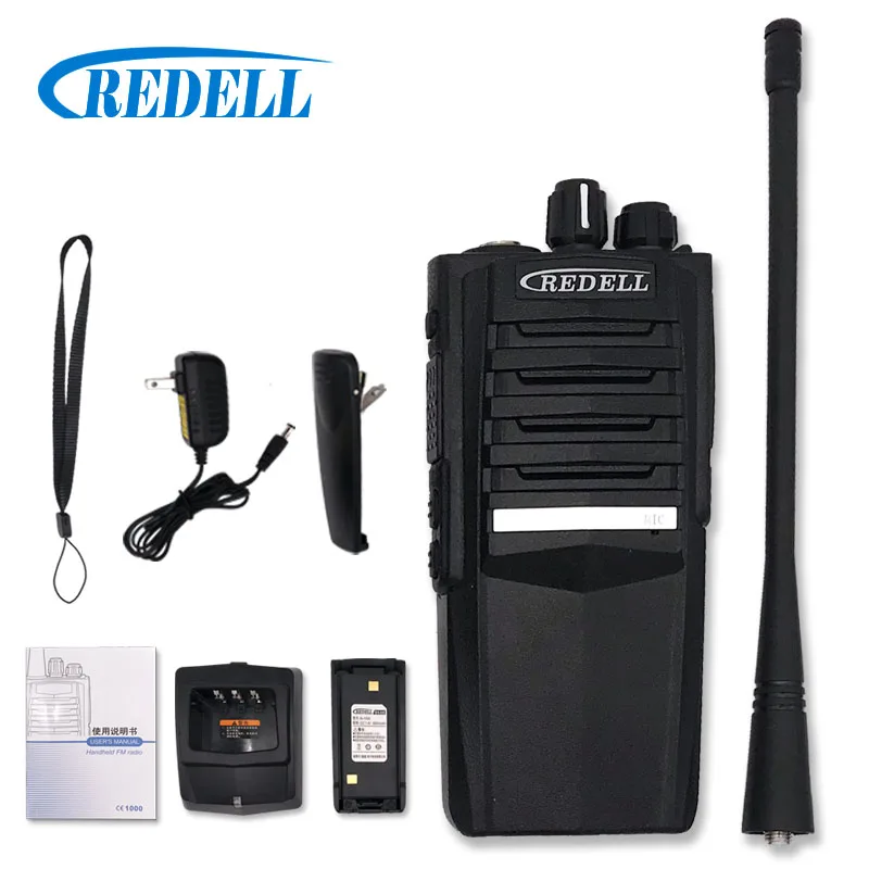 REDELL иди и болтай Walkie Talkie “иди и 12 Вт высокой мощности Мощность UHF HF приемопередатчик беспроводной внутренняя Любительское радио, Си-Би радиосвязь паяльная станция с большим радиусом Baofeng 10 Вт WKI - Цвет: 1PC
