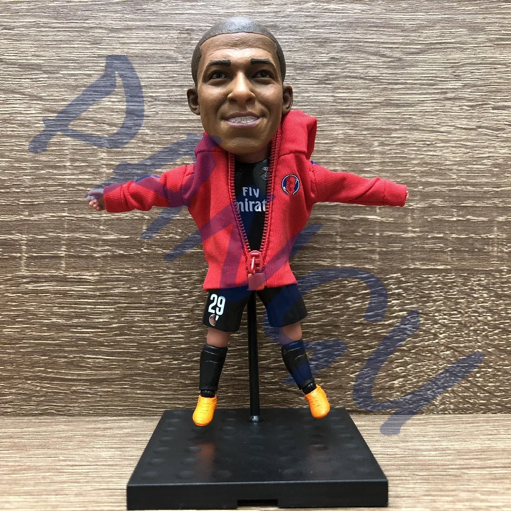Soccerwe dolls figurine Sports stars MBAPPE #29 2017/18 delicate Movable joints resin model toy action figure collectible gift