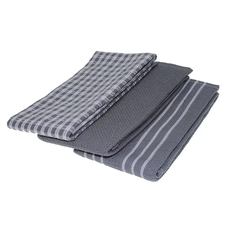 Classic Kitchen Towels, Natural Cotton, The Best Tea Towels, Dish Cloth, Absorbent and Lint-Free, Machine Washable, 18 x