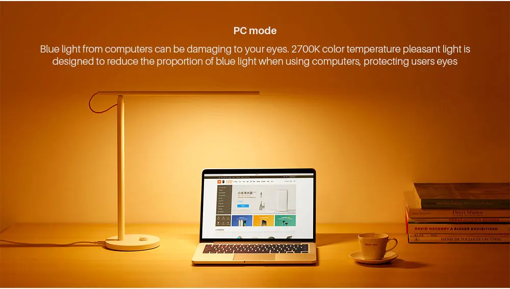 Xiaomi Mijia LED Smart Desk Lamp Table Lamps Desklight Eye protection 4 Lighting Modes App Control of Smart Phone (6)