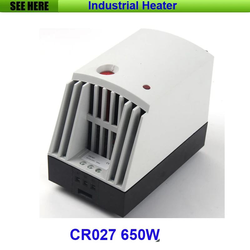 

High Quality Industrial Used Small Compact 650w PTC Heating Element Semiconductor Fan Heater CR027