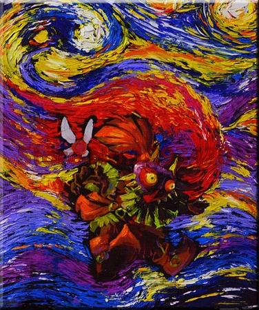 Van Gogh starry sky Full Diamond Embroidery Cartoon Diy Diamond