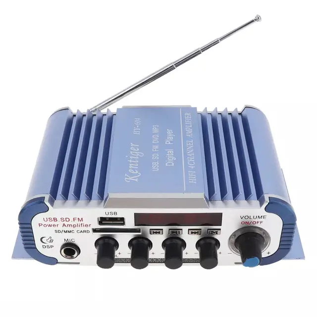 Best Offers Stereo 4 Channels Smart Portable Audio Amplifier Power Amplifier Car Amplifier SD Player Automobile Best Offers Stereo 4 Channels Smart Portable Audio Amplifier Power Amplifier Car Amplifier SD Player Automobile