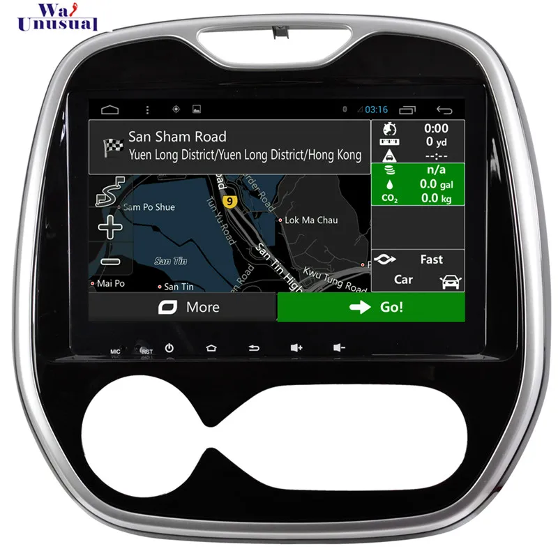 Top WANUSUAL 9" Quad Core 16G Android 6.0  GPS Navigation for  Duster 2014 2015 2016 2017 Auto With BT Wifi Mirror Link Maps 4