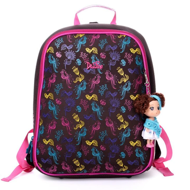 

New High Quality Orthopedic Waterproof Children School Bags Girls Primary 1-5 Grade School Backpack Kids Birthday Gift Mochila