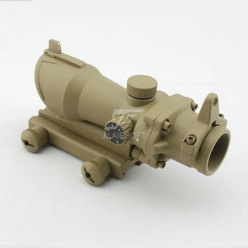 

JJ Airsoft ACOG Style 1x32 Red Dot (Tan) FREE SHIPPING