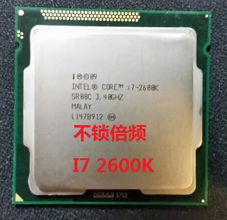 Intel Core i7 2600 к I7 8 м 3 4 г 95 Вт ядра процессор 5GT/s SR00C LGA 1155 разъем i7-2600K | Компьютеры и