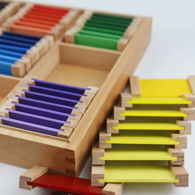 Montessori Educational Wooden Toys Montessori Materials Sensorial 27 Colors Recognition Wooden Toys For Children UB0666H Montessori Educational Wooden Toys Montessori Materials Sensorial 27 Colors Recognition Wooden Toys For Children UB0666H