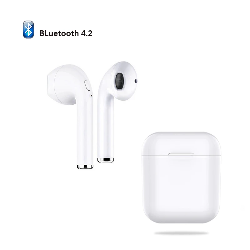 

Wireless Bluetooth Earphone Earbuds Sport Headphones I8x Tws Air Stereo Music Headset With Mic For Iphone 6 7 8 Samsung Xiaomi