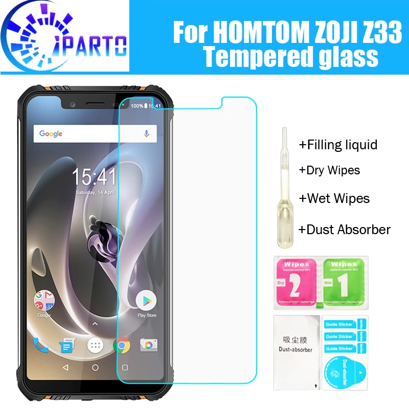 HOMTOM ZOJI Z33 закаленное стекло 100% хорошее качество премиум 9H защитная пленка