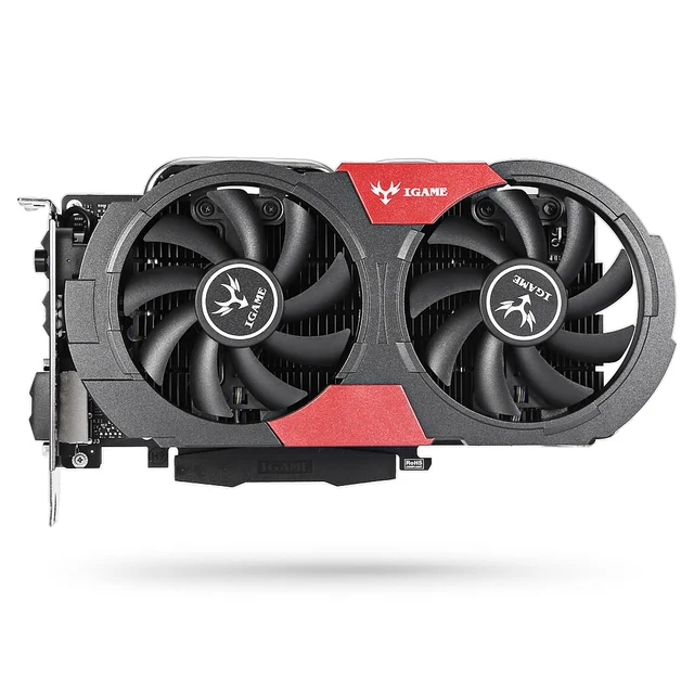 Best Offers Colorful IGame 1050Ti 4GB Graphics Card 128bit DDR5 6Pin Computer Hardware With Cooler Fan DVI + HDMI + DP Best Offers Colorful IGame 1050Ti 4GB Graphics Card 128bit DDR5 6Pin Computer Hardware With Cooler Fan DVI + HDMI + DP