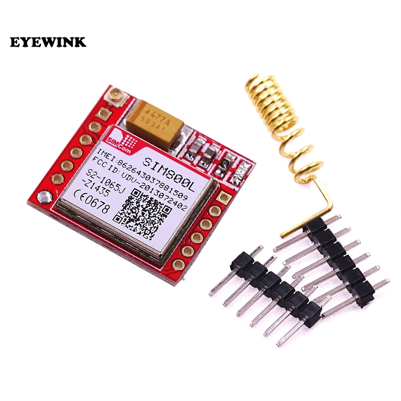 

10PCS Smallest SIM800L GPRS GSM Module MicroSIM Card Core BOard Quad-band TTL Serial Port