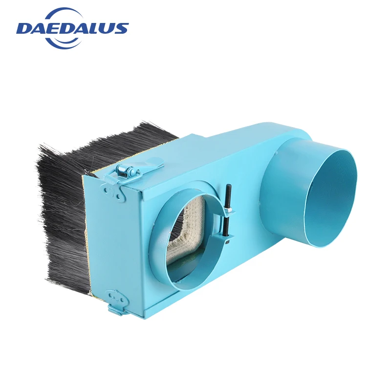 New CNC Dust Cover Collector Brush Dust Cover blue For Spindle Motor machine accessories New CNC Dust Cover Collector Brush Dust Cover blue For Spindle Motor machine accessories