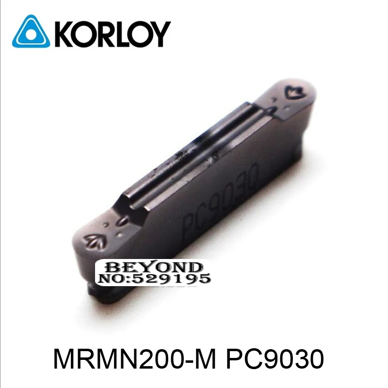 

MRMN200-M PC9030, Round slot blade MRMN200 process stainless steel original KORLOY