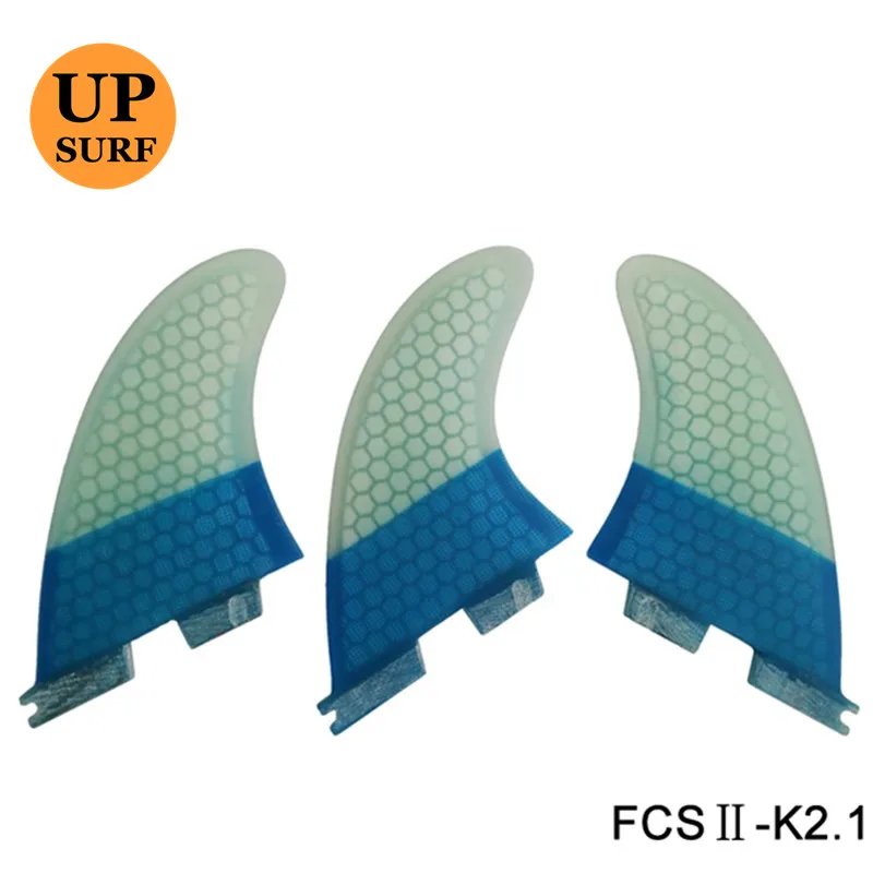 Fcs2 K2.1 Fins Fcs Ii Fin Blue Honeycomb Fin Sup Surf Board Fin - Surfing  Accessories - AliExpress