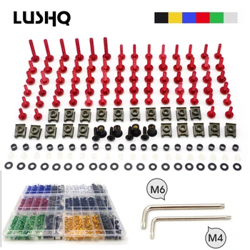

For honda cb400sf cbr f4i africa twin 750 xrv cb 1300 cbr 250 xr 400 Motorcycle Bolts Screw Nuts M4/M6 fairing kit cover