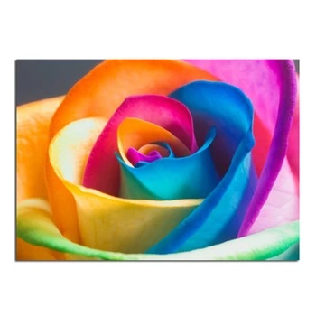 

colorful rose 70x50 3D diy diamond painting wall sticker diamond mosaic cross stitch needlework embroidery diamond embroidery
