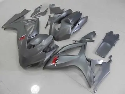 

Matte Grey Full Body molding Part Complete Motorcycle Injection Fairings Kit Bodywork for 2006-2007 Suzuki GSXR GSX-R 600 750