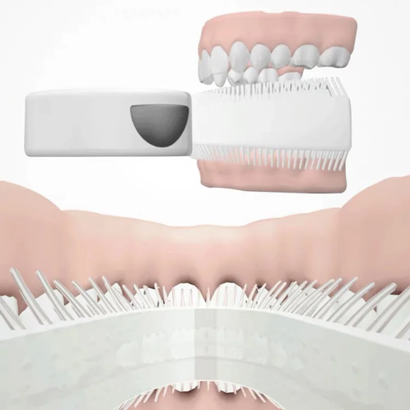 

Hot Kids Electric Toothbrush Fully Automatic Whitening Ultrasonic Silicone Toothbrush XJS789