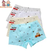 6 шт./лот,, детское нижнее белье трусы-боксеры для мальчиков, шорты брюки Детские Нижнее белье с принтом
