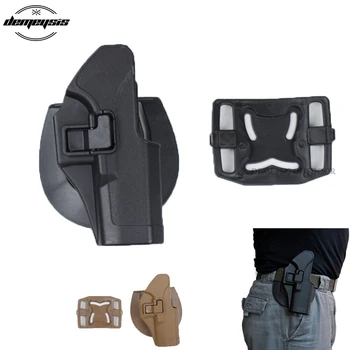 

Military Special Forces Glock Holster Quick Release Tactical Right Hand Paddle Gun holster for Glock 17 19 22 23 31 32