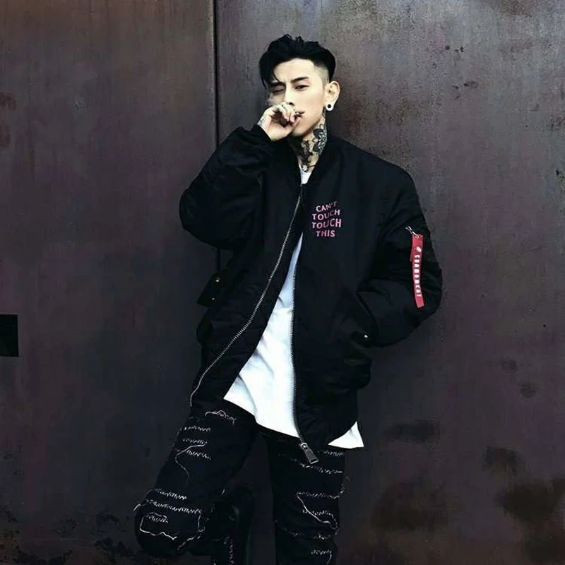2019 New Autumn Black Red Bomber Ma1 Jacket Men Streetwear Fly Ma1 Jackets Coats Hip Hop Men Coat US Size XS-XL 2019 New Autumn Black Red Bomber Ma1 Jacket Men Streetwear Fly Ma1 Jackets Coats Hip Hop Men Coat US Size XS-XL