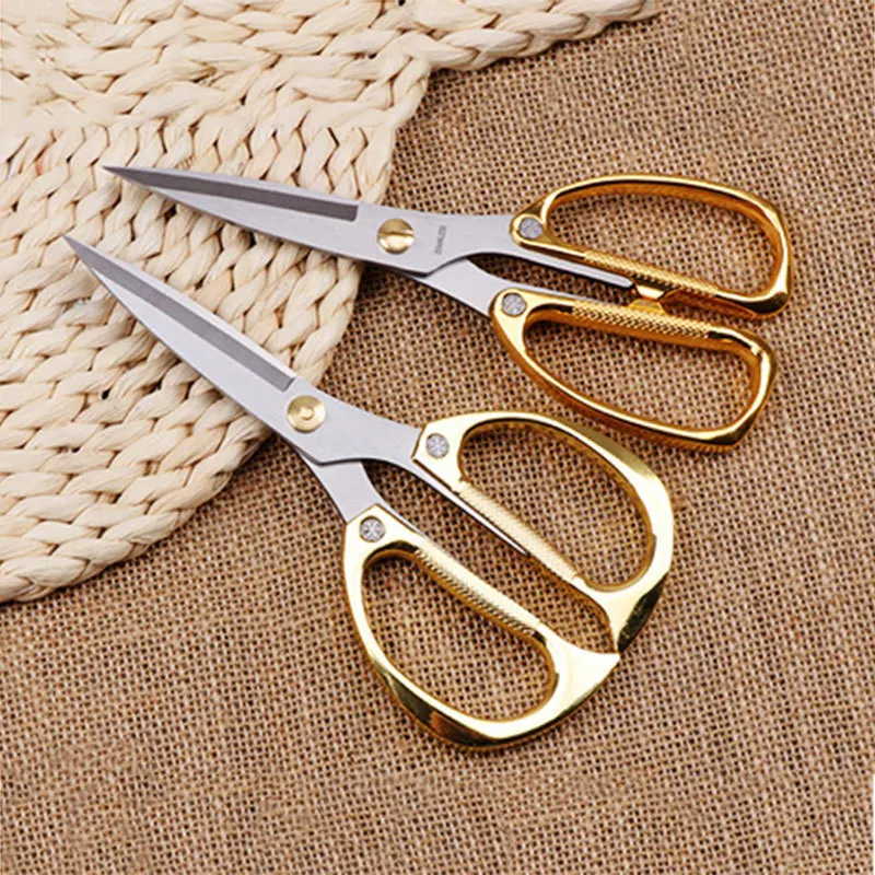 Prajna Golden Scissors Hot Craft Scissors Tailoring For Fabric Cutter