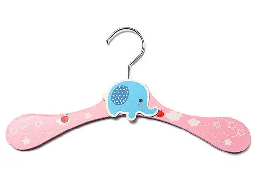 

Cartoon Animal Children Hanger Infant Kids Wooden Coat Clothes Hooks Living Room Bathroom Supplies