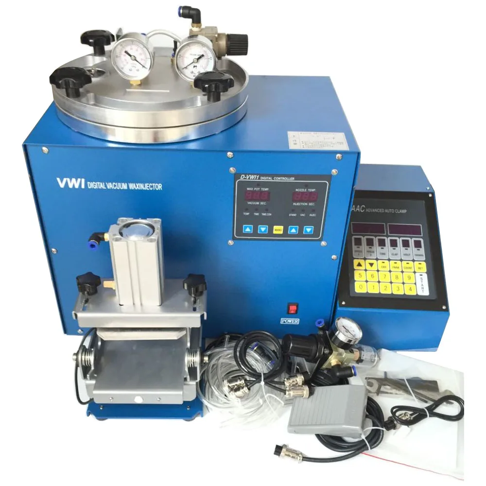 Free Shipping 3kg Wax Capacity Jewelry Wax Injector Machine Digital