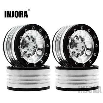 

4Pcs/Set 1:10 RC Crawler Metal Alloy 1.9 Inch Wheel Rim BEADLOCK for 1/10 Axial SCX10 TAMIYA CC01 D90 D110