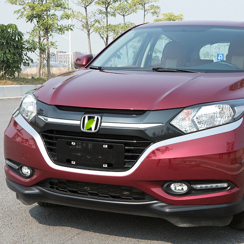 

automobile car covers accessories chromium styling surface decorative modification bright decoration bumper FOR Honda Vezel