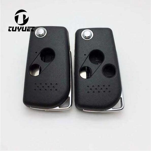 

Modified Flip Folding 2 3 Buttons Remote Key Shell For Honda Accord Civic Car Key Blanks Case