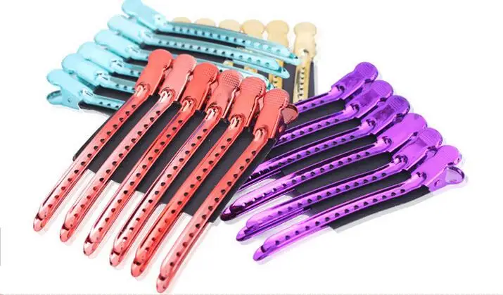 metal hair clips 12pcs/pack hair clip professional hair stools